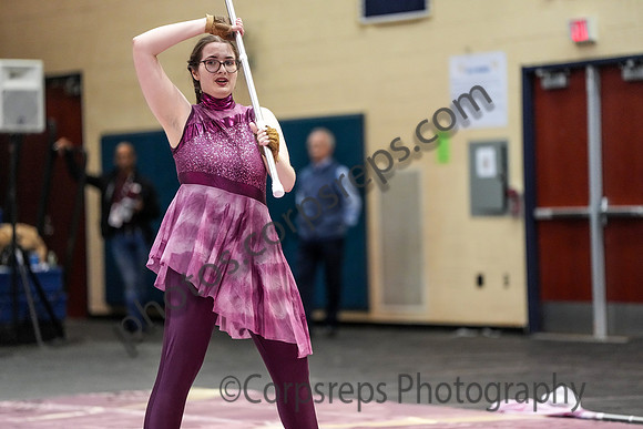 The Pride Winterguard of Widner University_250301_Council Rock South-06609