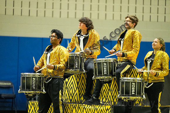 Downingtown East Drumline_250405_Spring-Ford-01461