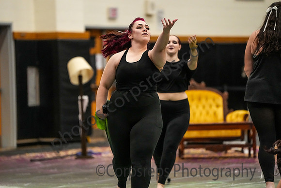 University of New Haven Winterguard_250222_South Brunswick-08871