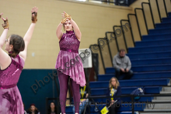 The Pride Winterguard of Widner University_250301_Council Rock South-06517
