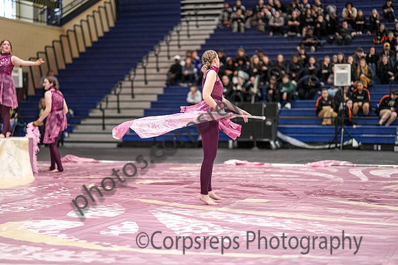 The Pride Winterguard of Widner University_250301_Council Rock South-06628