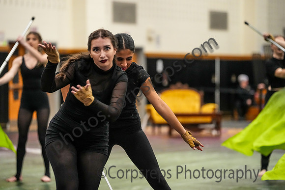 University of New Haven Winterguard_250222_South Brunswick-08881