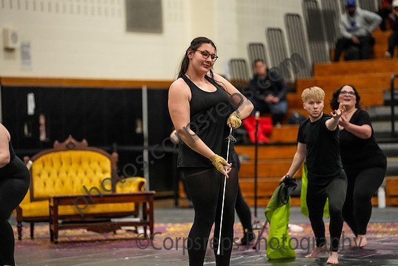 University of New Haven Winterguard_250222_South Brunswick-08868