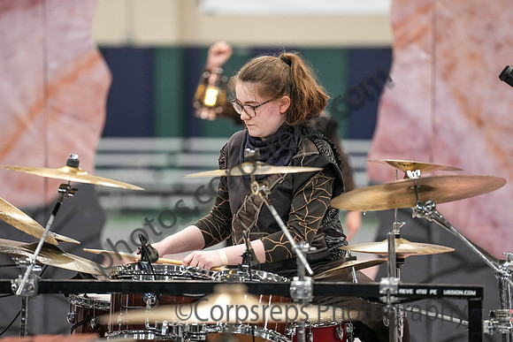 Jordan-Elbridge Drumline_250308_Dartmouth-00517