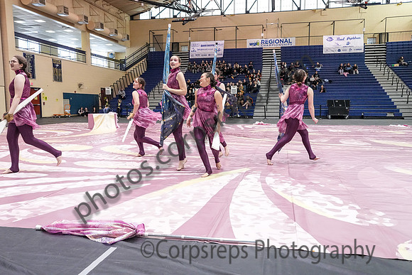 The Pride Winterguard of Widner University_250301_Council Rock South-06593