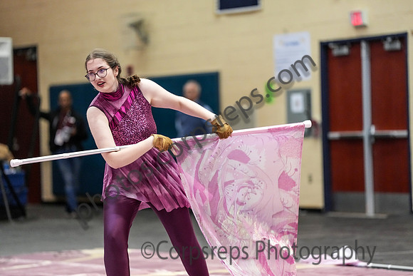 The Pride Winterguard of Widner University_250301_Council Rock South-06615