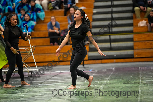 University of New Haven Winterguard_250222_South Brunswick-08863