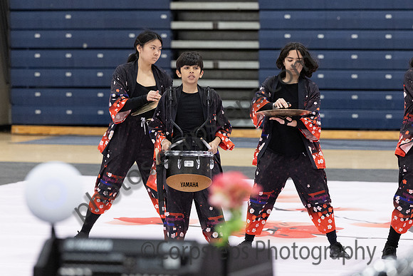 John P Stevens Drumline_250322_RWJ Barnabas Health Arena-JB00706