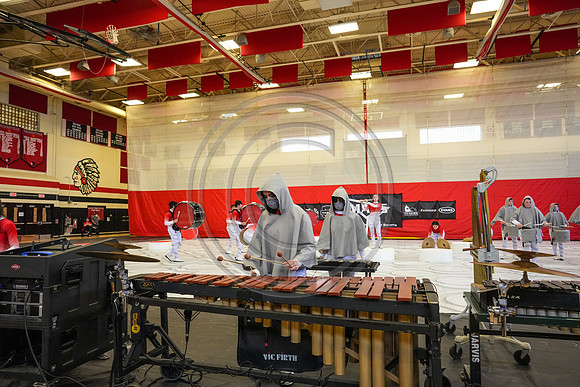 Council Rock South Drumline_220409_Coatesville-07652