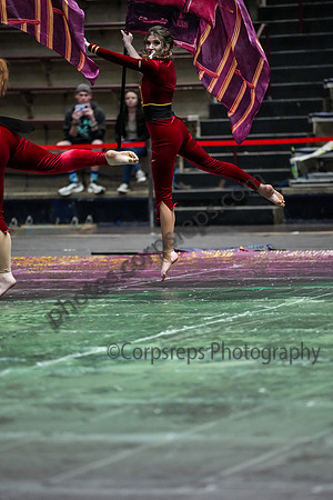University of New Haven Winterguard_250322_Bethlehem-07778