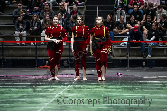 University of New Haven Winterguard_250322_Bethlehem-07757