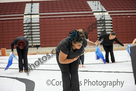 The Pride Winterguard of Widener University_260214_Avon Grove High School-ms02289
