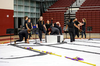 The Pride Winterguard of Widener University_260214_Avon Grove High School-ms02244