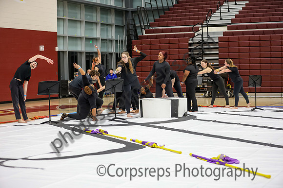 The Pride Winterguard of Widener University_260214_Avon Grove High School-ms02245