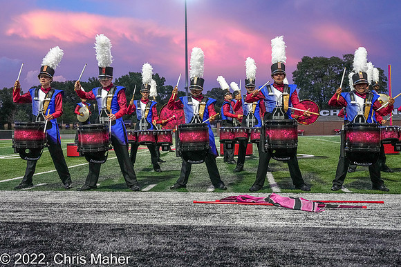 051-Drumming under the setting sun