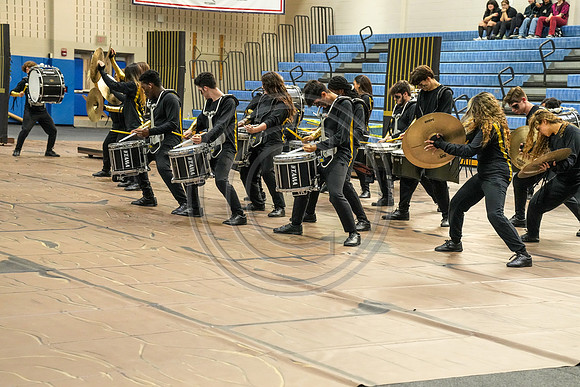 Highland Regional Drumline_230401_Spring-Ford-01912