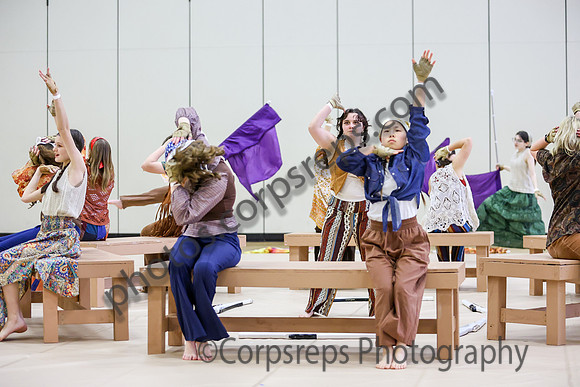 Central Bucks Indoor Colorguard_260321_Hunterdon Central @ JP Case-ms00222