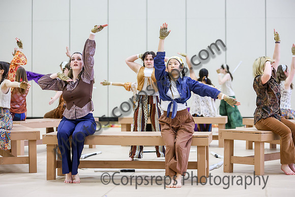 Central Bucks Indoor Colorguard_260321_Hunterdon Central @ JP Case-ms00223