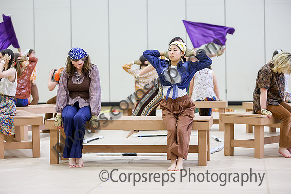 Central Bucks Indoor Colorguard_260321_Hunterdon Central @ JP Case-ms00220