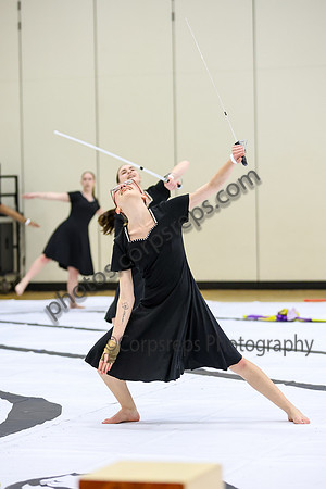 The Pride Winterguard of Widener University_260321_Hunterdon Central @ JP Case-ms05017