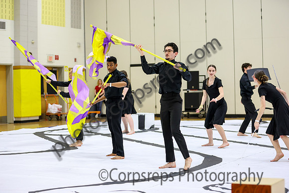 The Pride Winterguard of Widener University_260321_Hunterdon Central @ JP Case-ms05024