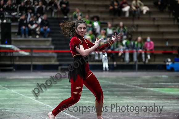 University of New Haven Winterguard_250322_Bethlehem-07788