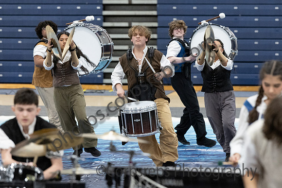 Westhill Drumline_250322_RWJ Barnabas Health Arena-JB00120