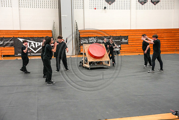 Council Rock South Drumline_230218_Hatboro-Horsham-00248