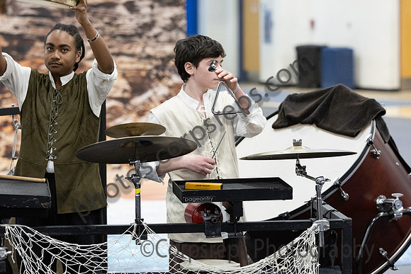 Westhill Drumline_250322_RWJ Barnabas Health Arena-JB00112