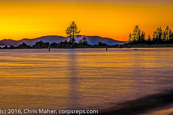 Sunset at Lake Tahoe-