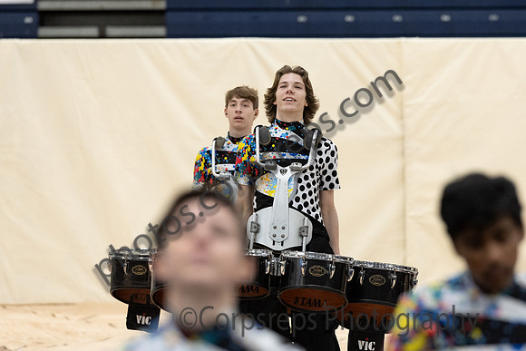 Bridgewater-Raritan Drumline_250322_RWJ Barnabas Health Arena-JB00494