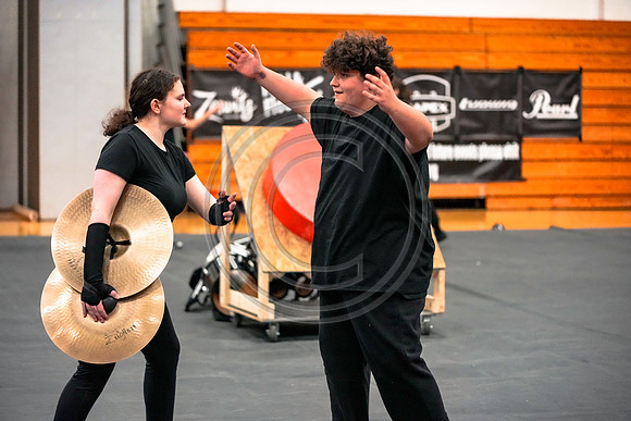 Council Rock South Drumline_230218_Hatboro-Horsham-00229