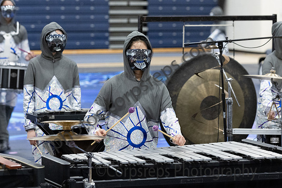 Highland Regional Drumline_250322_RWJ Barnabas Health Arena-JB02085