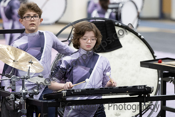John C Birdlebough Drumline_250322_RWJ Barnabas Health Arena-JB00013
