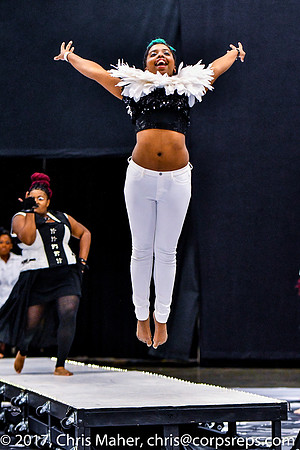 032-Kay Peebles on the Runway - Light Brigade