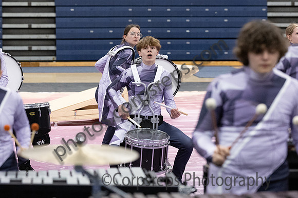 John C Birdlebough Drumline_250322_RWJ Barnabas Health Arena-JB00021