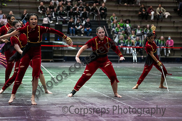 University of New Haven Winterguard_250322_Bethlehem-07796
