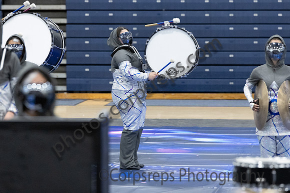 Highland Regional Drumline_250322_RWJ Barnabas Health Arena-JB02120