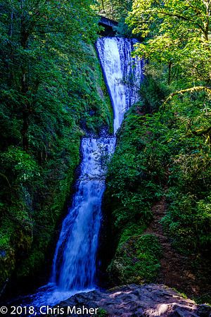 040-Columbia River Gorge Waterfall