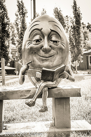 041-Humpty Dumpty Sat on a Bench in Bozeman