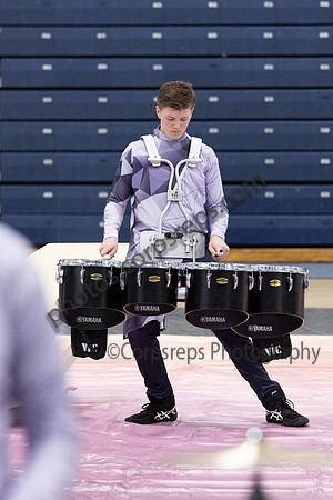 John C Birdlebough Drumline_250322_RWJ Barnabas Health Arena-JB00037