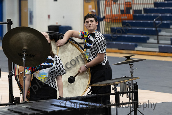 Bridgewater-Raritan Drumline_250322_RWJ Barnabas Health Arena-JB00479