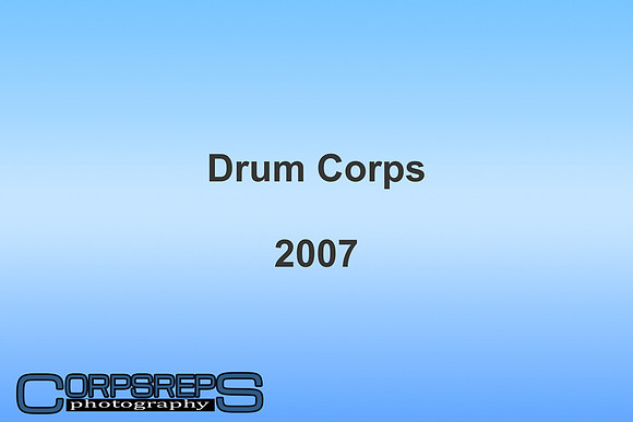 Drum Corps-2007-