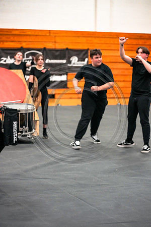 Council Rock South Drumline_230218_Hatboro-Horsham-00255