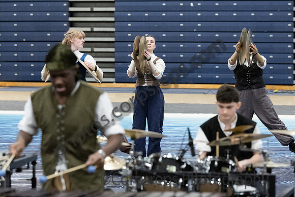Westhill Drumline_250322_RWJ Barnabas Health Arena-JB00127
