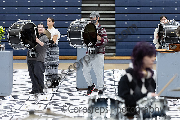 Hopewell Valley Central Drumline_250322_RWJ Barnabas Health Arena-JB00027