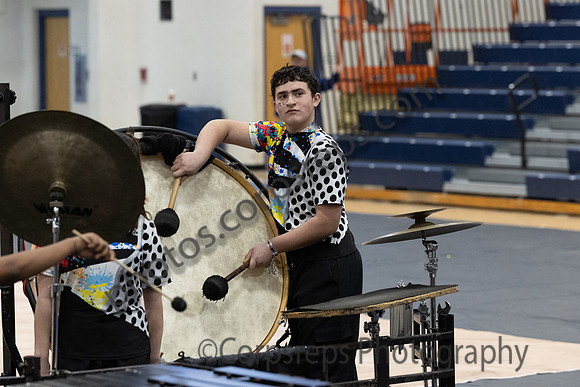 Bridgewater-Raritan Drumline_250322_RWJ Barnabas Health Arena-JB00478