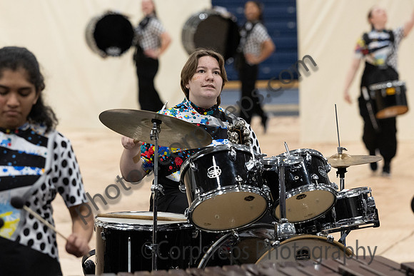 Bridgewater-Raritan Drumline_250322_RWJ Barnabas Health Arena-JB00475