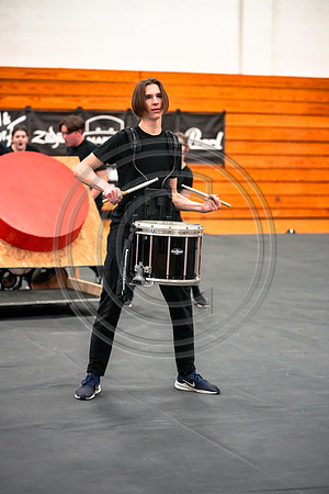 Council Rock South Drumline_230218_Hatboro-Horsham-00261