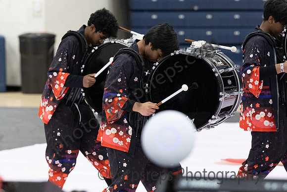 John P Stevens Drumline_250322_RWJ Barnabas Health Arena-JB00727